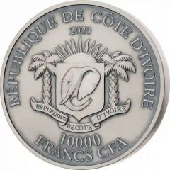 10 000 Francs CFA African big five