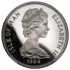 1 Crown - Elizabeth II Commonwealth Parliamentary Conference, Conjoined heads, Platinum