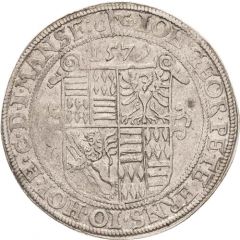 1 Thaler - John George I, Peter Ernest and Christoph II