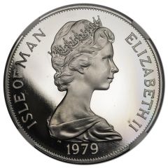 1 Crown - Elizabeth II Tynwald, Platinum Proof