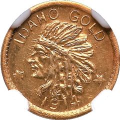 Dollar - Idaho Gold