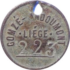 Dog Tax Token - Gomzée-Andoumont