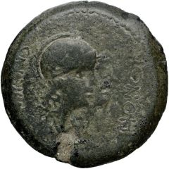 Sestertius - Augustus P SITTIVS MVGONIANVS IIIIVIR DECR DECVR D S P