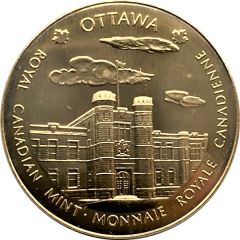 Royal Canadian Mint Medal - Ottawa and Winnipeg