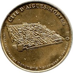 Monnaie de Paris Tourist Token - Cité d`Aigues-Mortes
