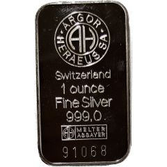 1 oz Silver Argor Heraeus - philswiss club