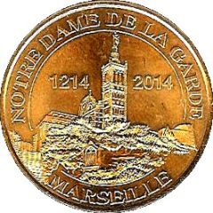 Monnaie de Paris Tourist Token - Marseille Notre-Dame de la Garde