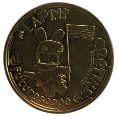 Monnaie de Paris Tourist Token - Futuroscope The Lapins Crétins - Astronaute