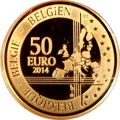 50 Euros - Albert II Adolphe Sax