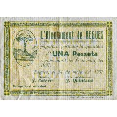 1 Peseta Begues