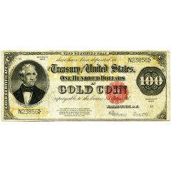 100 Dollars Gold Certificate