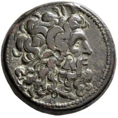 Æ 35 - Ptolemy V Epiphanes & Ptolemy VI Philometor Alexandria