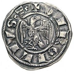 Grosso `with Eagle` - Louis I or Guy Gonzaga
