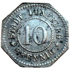 10 Pfennig - Lüneburg