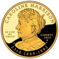 10 Dollars Caroline Harrison , Bullion Coinage