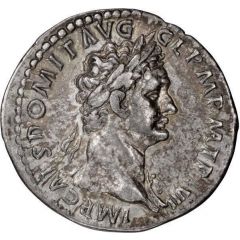 Denarius - Domitian IMP XIIII COS XIIII CENS P P P, Minerva
