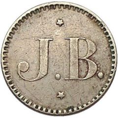 Token - J. Bradley Tobacco Shop Revelstoke, British Columbia