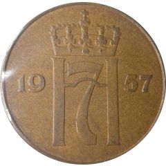 5 Øre - Haakon VII