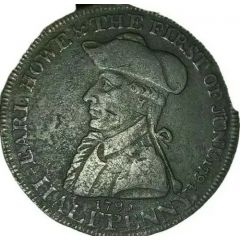 1/2 Penny Hampshire - Emsworth / Earl Howe