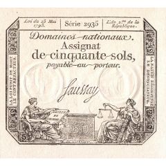 50 Sols Assignat