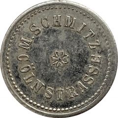 15 Pfennig - M. Schmitz Kölnstraße, Bonn