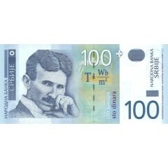 100 Dinara NBS logo