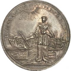 Medal - 200 year celebration of the reformation Hildesheim