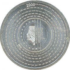 5 Euros - Beatrix Belastingsdienst Anniversary