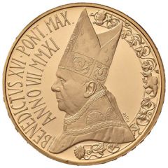 100 Euro - Benedictus XVI Raffaello`s rooms