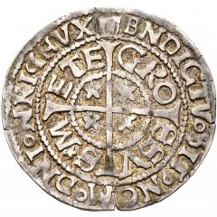 Groschen Saint kneeling, 2d type