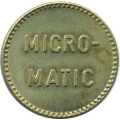 Car Wash Token - Micro-Matic