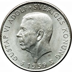 5 Kronor - Gustaf VI Adolf Constitution
