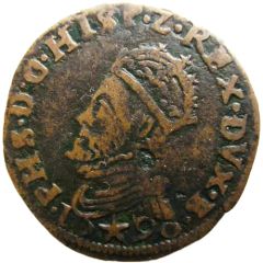 1 Liard - Philip II
