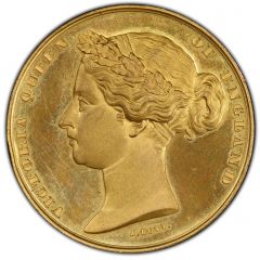 Medal - Victoria Great London Exposition, A. Bovy, gilt