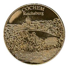 Token - National Tokens Deutsche Münzkollektion Cochem - Reichsburg Panorama