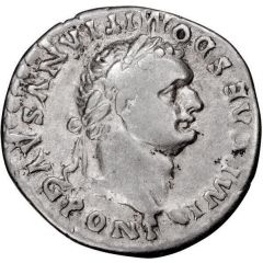 Denarius - Domitian P P COS VII DES VIII