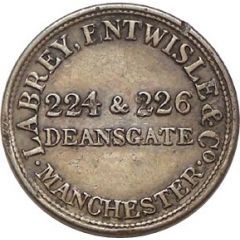1 Farthing Lancashire - Manchester / Labrey Entwisle