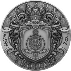 5 Dollars - Charles III Amazons