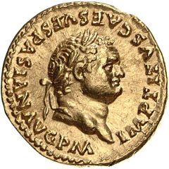 Aureus - Titus TR P VIIII IMP XV COS VII P P