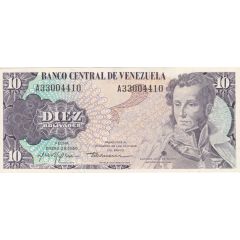 10 Bolívares 150 years of the death of Antonio José de Sucre