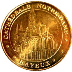 Monnaie de Paris Tourist Token - Bayeux Cathédrale Notre-Dame