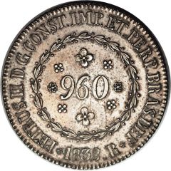 960 Réis - Pedro II