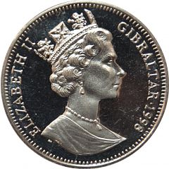 1 Crown - Elizabeth II Australopithecus, Lucy