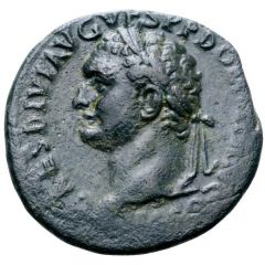 As - Domitian S C, Minerva