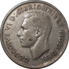 1 Florin - George VI without `IND:IMP`