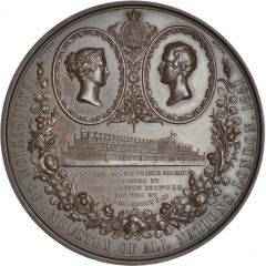 Medal - Victoria Great Exhibition, T. Ottley