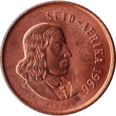 1 Cent Afrikaans Legend - SUID-AFRIKA