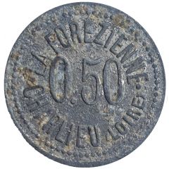 50 centimes La Forézienne, Coopérative civile - Charlieu [42]