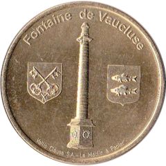 Token - Médailles et Patrimoine Fontaine de Vaucluse