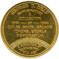 Medal - George Dean Be Good